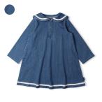  sailor Denim длинный рукав One-piece 