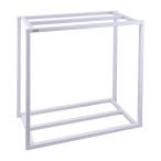 jeksGEX aqua Lux chi-ru ширина 60× глубина 30cm аквариум для сборка тип стойка под аквариум верх и низ 2 уровень установка белый 600WT