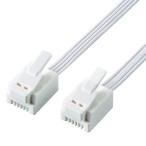 modular кабель Elecom коготь поломка предотвращение . искривление . сильный высокая прочность specification 2.0m белый 