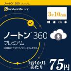 ショッピングプレミアム セキュリティソフト ノートン ノートン360 norton プレミアム 3年 10台版 100GB ダウンロード版 Mac Windows Android iOS 対応 PC スマホ タブレット