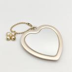 MIKIMOTO Mikimoto compact зеркало Heart очарование 4 . лист жемчуг S