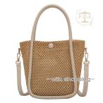 かごバッグ 夏 ショルダーバッグ レディース 斜めがけ 軽い 浴衣バッグ カゴバッグ 2023 ショルダー おしゃれ 小さめ バッグ 女性 手編み 旅行 40代