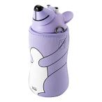 thermo mugサーモマグ ステンレスボトル ANIMAL BOTTLE BEARアニマルボトル・ベア ペールバイオレット AB20-38 380ml