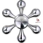  новая модель DIY рука spinner водоснабжение Hand Spinner -тактный отсутствует аннулирование 6 листов крыло обод - Bubble высокая скорость вращение [3 минут и больше вращение / нержавеющая сталь / подпалина . смягчение и т.п. позиций быть установленным ] цвет ( серебряный )