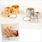 Yahoo! Yahoo!ショッピング(ヤフー ショッピング)リング 指輪 4本セット シンプルファランジリング レディース