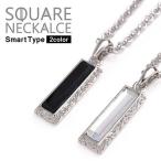 Yahoo! Yahoo!ショッピング(ヤフー ショッピング)ネックレス スクエア ストーン チェーン レディース