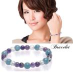 Yahoo! Yahoo!ショッピング(ヤフー ショッピング)ブレスレット 天然石 2月 4月誕生石 アメジスト クォーツァイト