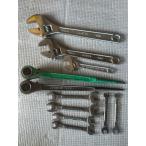  лобстер разводной гаечный ключ инструмент для проволоки есть трещоточный гаечный ключ TOYOTA гаечный ключ разнообразные 11 шт. комплект (USED)