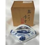  чайная посуда . рисовое поле река коробочка с благовониями Kouya ...USED прекрасный товар 