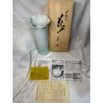 [ не использовался ] Tobe . высота . Новый год белый фарфор цветок входить вместе коробка 