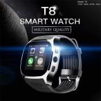 ¥¹¥Þ¡¼¥È¥¦¥©¥Ã¥Á T8 ¥Ö¥ë¡¼¥È¥¥¡¼¥¹ ¥«¥á¥é Bluetooth WristWatch for IOS Android