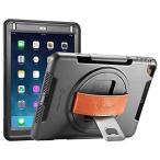 新しいiPad 6世代、iPad Pro 9.7　スクリーンプロテクターデュアルレイヤーハードインナーケースラバーアウターシェル 北米版 iPad Cas..