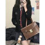 [A разряд ] XL форма церемония окончания женщина студент комплект длинный рукав женщина высота сырой юбка ученик старшей школы свадьба презентация входить . посещение школы Junior формальный черный серый серый чёрный 