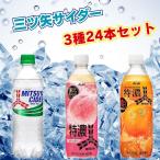 炭酸飲料 500ml 24本 サイダー 詰め合