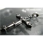 LARA Christie ララクリスティー ホーリー クロス ネックレス BLACK Label P0025‐BK あすつく