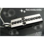 LARA Christie ララクリスティー ロイヤル クロス ネックレス BLACK Label P3116-BK あすつく