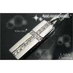 LARA Christie ララクリスティー ロイヤル クロス ネックレス WHITE Label P3116-WH あすつく