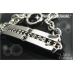 LARA Christie ララクリスティー ロイヤル クロス ブレスレット BLACK Label B3116-BK あすつく