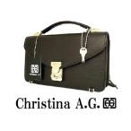 Christina.A.G 牛革セカンドバッグ