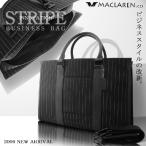 MACLAREN.co 牛革イノベーションストライプビジネスバッグ AN-2037