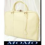 MOMO牛床革仕様高級ビジネスバッグAN-85定価74,800円ＷＨ