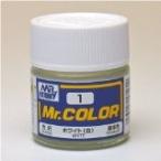 GSIクレオス☆Mr．カラー C1 ホワイト(白)(光沢） 10ml×6本