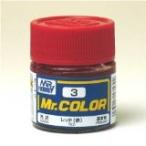 GSIクレオス☆Mr．カラー C3 レッド(赤)(光沢） 10ml×6本