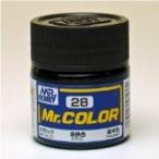 GSIクレオス☆Mr．カラー C28 黒鉄色(メタリック) 10ml×6本