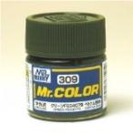 GSIクレオス☆Mr．カラー C309 グリーンFS34079(半光沢) 10ml×6本