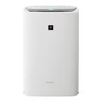 シャープ 加湿 空気清浄機 KI-TS50-W プラズマクラスター 25000 浮遊 ・ 付着 ウィルス 花粉 空気浄化 静音 薄型スリム 加湿 600mL/h