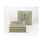 目セキ織　い草座布団（５枚組）　T235 p-6946