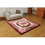 ショッピングホットカーペットカバー 防音　ふっくらカービングホットカーペットカバー　リオ　　230cmx330cm  ２色展開　p-61013