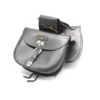 残りわずか! 処分セール!汎用 ドラッグスター 等に アメリカンドラッガーズ サドルバッグ ダブル 本革  「ワケ有」 D756G0846