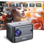 【電動フォーカス＆台形補正】プロジェクター20000ルーメン天井投影可1080P 4K対応 WiFi6&amp;Bluetooth5.3対応