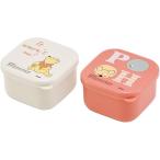 弁当箱 女子 デザート ディズニー くまのプーさん 160ml 2個組 ミニ 容器 おかず入れ 抗菌 MO2WAG スケーター お花見 新生活 爆買