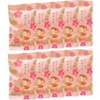 ショッピングひな祭り ひなまつり ひなあられ ひながし 雛祭り ひな祭り 小分け お菓子 おかし さくら堂 さくらあられ おかき 春限定 10袋セット