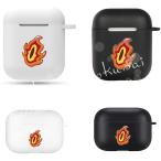 鬼滅の刃風炎柱 獄杏寿郎AirPods proカバーアウトドアTPUイヤホンケースエアーポッズケースキーリング付ケース 衝撃保護アクセサリー収納