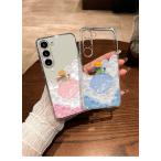 Galaxy S25 ケース Galaxy S24 Galaxy S25 Ultra Galaxy S24 Ultra Galaxy S23 S23 Ultra Galaxy S25 透明 スマホケース イラスト おしゃれ　可愛い