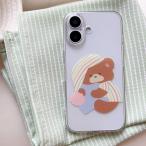 iPhone16 ケース スマホ iPhone 16 イラスト スマホケース 透明 クリア アイホン16 携帯ケース アイフォン16 スマホケース