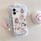 iPhone16 ケース スマホ iPhone 15 キャラクター スマホケース 透明 クリア アイホン15 携帯ケース アイフォン15 薄型 軽量