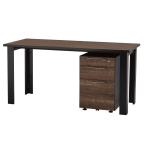 Holis ホリス デスク DD-H150E DB色 幅150cm バルバーニ_直送品1_（Valvanne） 家具