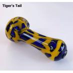 【タバコ＆ハーブ用ガラスパイプ】TIGER'S TAIL GP0085　パイレックス