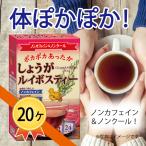 しょうがルイボスティー しょうが 生姜 ヒハツ ルイボスティー 茶 ノンカフェイン 冬 ホット 昭和 24包入り 20個 送料無料