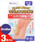  гидро ko Lloyd материалы лейкопластырь Leader гидро первая помощь накладка (3 листов входит ) одним движением модель No.60(60x80mm)[cp6]