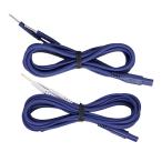  темно синий tisho человек g уход оборудование . глициния супер короткие волны RUCOE(rukoe) электрод код (φ1.5pin) 1.3m ( синий * незначительный пепел .. выбор )