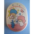  Sanrio ki Kirara алюминиевый . коробка для завтрака 1985 год производства [ б/у товар ]LittleTwinStars