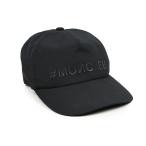 MONCLER モンクレール ブラックキャップ帽子 3B00004 54AL5 999 イタリア正規品 新品 レディース