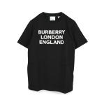 ショッピングBURBERRY BURBERRY バーバリー キッズ ブラック半袖Tシャツ イタリア正規品 8028809 新品