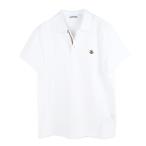 MONCLER モンクレール ホワイト半袖ポロシャツ メンズ イタリア正規品 8A00030 84556 001 新品