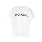 ショッピングmoncler MONCLER モンクレール オフホワイト半袖Tシャツ レディース イタリア正規品 8C00009 829HP 新品